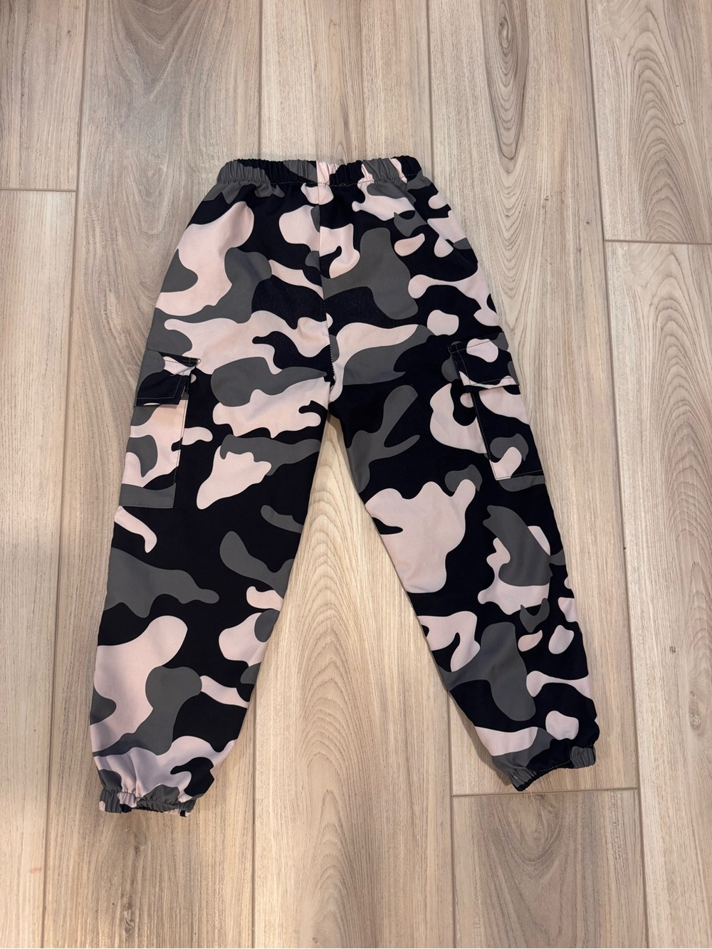 Kids Camo Cargo Joggers -